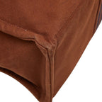Hermes Fourre Tout GM Tote Bag Brown Navy Cotton — view 7