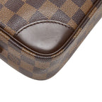 Louis Vuitton Damier Trocadero 27 Crossbody Shoulder Bag Brown Leather — view 7