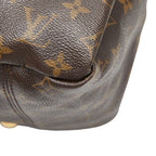 Louis Vuitton Monogram Artsy MM Shoulder Bag Brown Leather — view 6