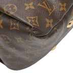 Louis Vuitton Monogram Artsy MM Shoulder Bag Brown Leather — view 7