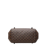 Louis Vuitton Damier Rivington PM Tote Shoulder Bag Brown Leather — view 3