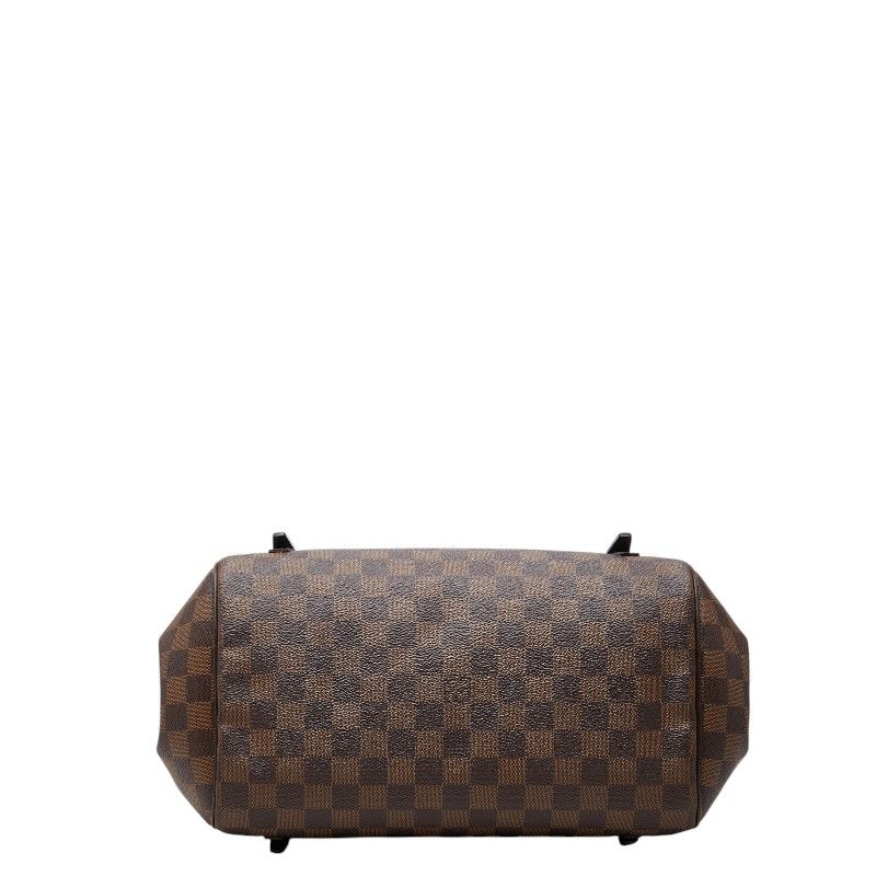 Louis Vuitton Damier Rivington PM Tote Shoulder Bag Brown Leather — view 3