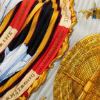 Hermes Carre 70 Pleats Dream Space Reves D'espace Scarf Multicolor Silk — view 6