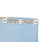 Hermes Carre 90 Voiles de Lumiere Sailing Ship of Light Scarf Blue Silk — view 7