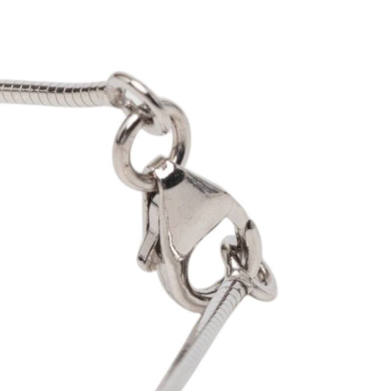 Hermes Pop Pendant Silver Black Metal — view 5