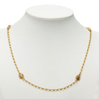 Chanel Lion Motif Long Chain Necklace Gold Plated — view 5