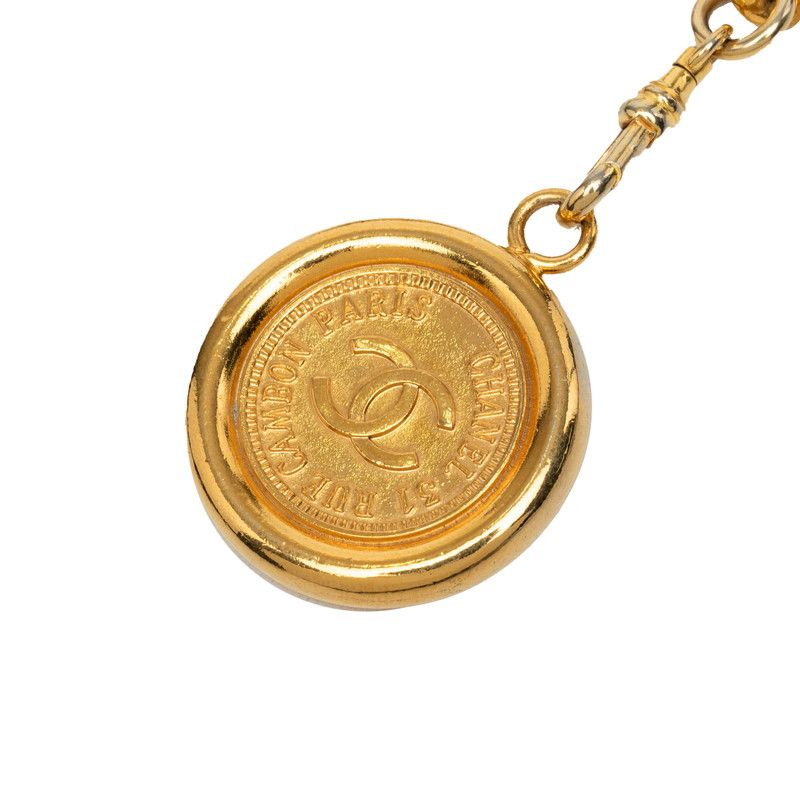 Chanel CC Logo 31 Rue Cambon Chain Belt Gold Plated — view 2