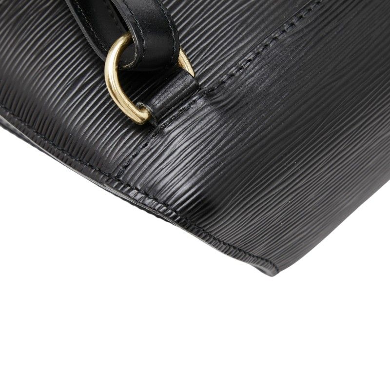 Louis Vuitton Epi Mabillon Backpack Noir Black Leather — view 7