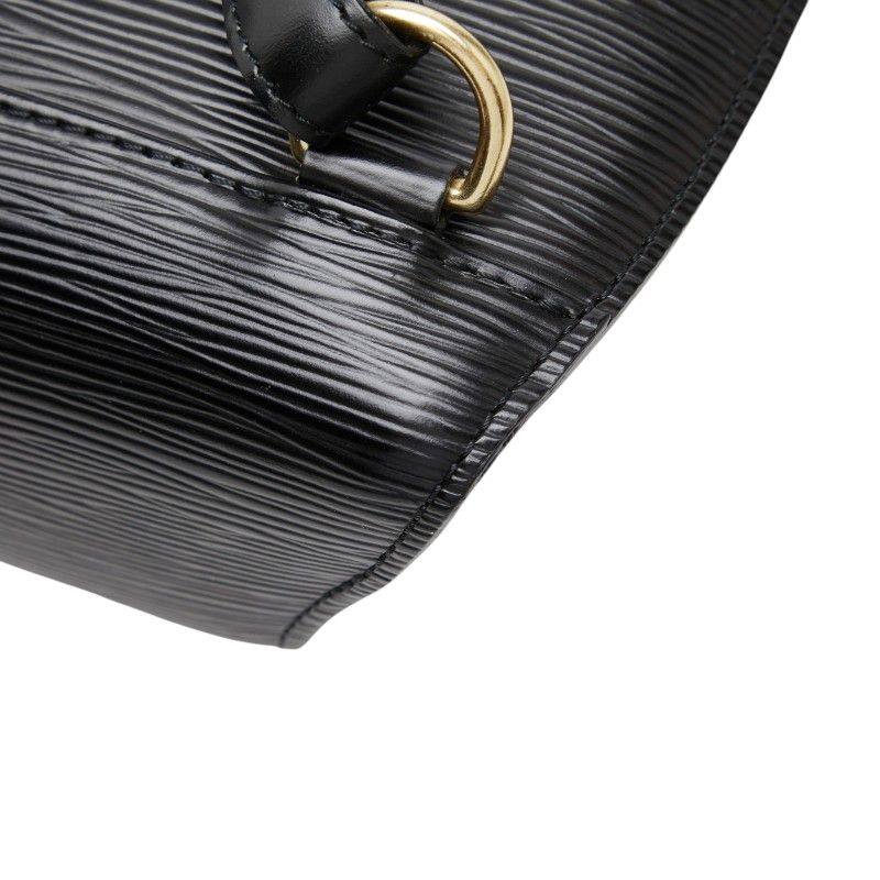 Louis Vuitton Epi Mabillon Backpack Noir Black Leather — view 6