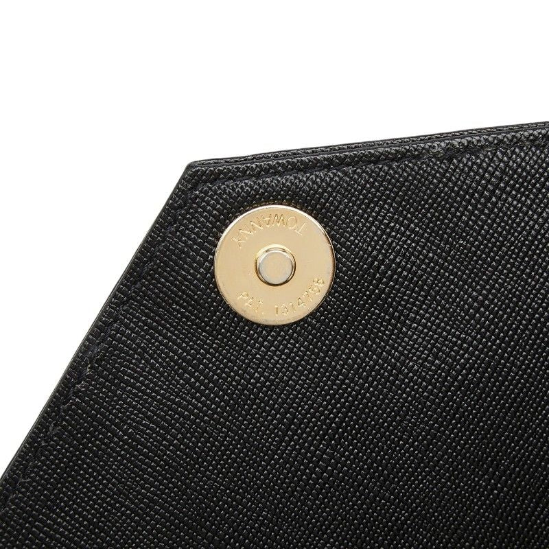 Saint Laurent Vintage Clutch Black Leather — view 7
