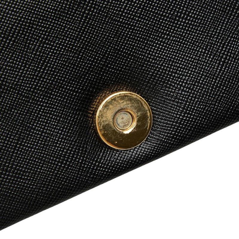 Saint Laurent Vintage Clutch Black Leather — view 8