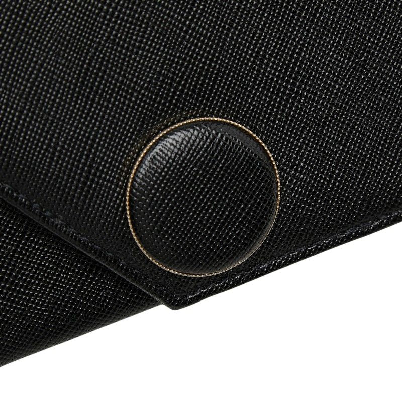 Saint Laurent Vintage Clutch Black Leather — view 6