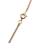 Chanel CC Logo Necklace Gold Black Plated — view 4