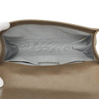 Chanel CC Logo Quilted Boy 25 Chain Shoulder Bag Khaki Green Lambskin — view 8