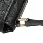 Gucci Guccissima Crossbody Shoulder Bag Black Leather — view 6