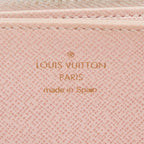 Louis Vuitton Monogram Zippy Wallet Zip Around Brown Rose Ballerine Leather — view 8