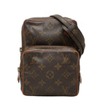 Louis Vuitton Monogram Mini Amazon Crossbody Shoulder Bag Brown Leather