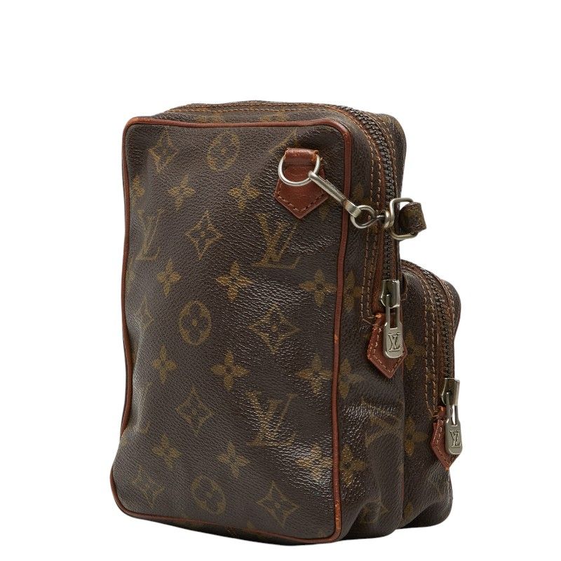 Louis Vuitton Monogram Mini Amazon Crossbody Shoulder Bag Brown Leather — view 2