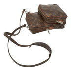 Louis Vuitton Monogram Mini Amazon Crossbody Shoulder Bag Brown Leather — view 4