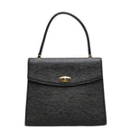 Louis Vuitton Epi Malesherbes Handbag Noir Black Leather
