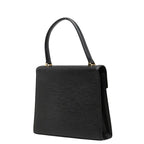 Louis Vuitton Epi Malesherbes Handbag Noir Black Leather — view 2
