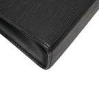 Louis Vuitton Epi Malesherbes Handbag Noir Black Leather — view 5