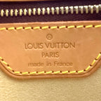 Louis Vuitton Looping MM Monogram Leather Brown Light Handbag Gold — view 4