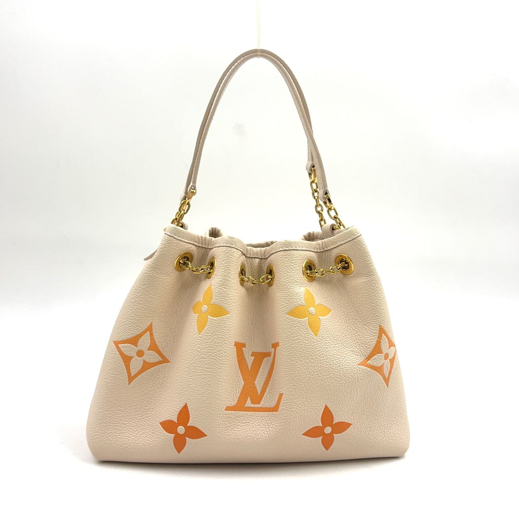Louis Vuitton LV Summer Bundle Monogram Empreinte Leather Orange White Handbag
