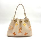 Louis Vuitton LV Summer Bundle Monogram Empreinte Leather Orange White Handbag