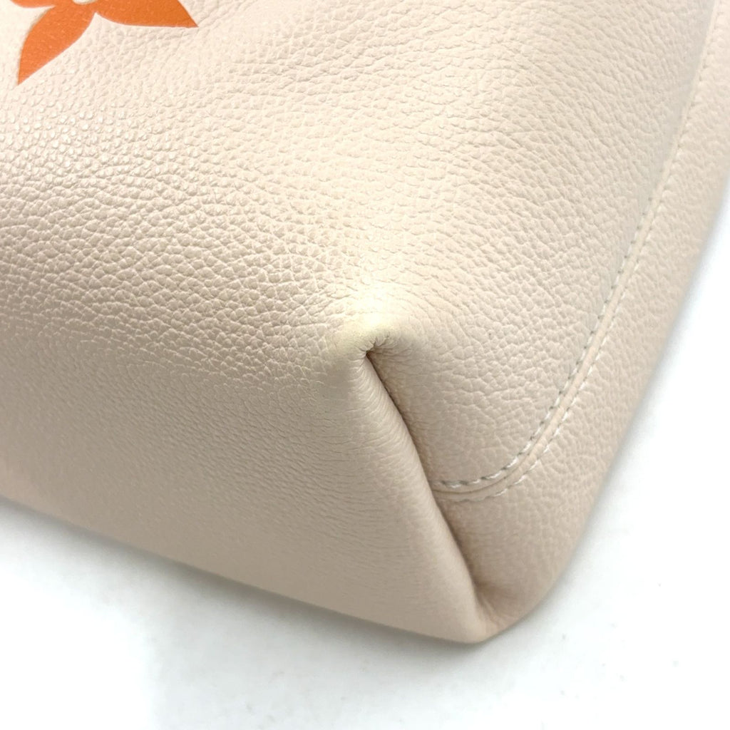 Louis Vuitton LV Summer Bundle Monogram Empreinte Leather Orange White Handbag — view 6
