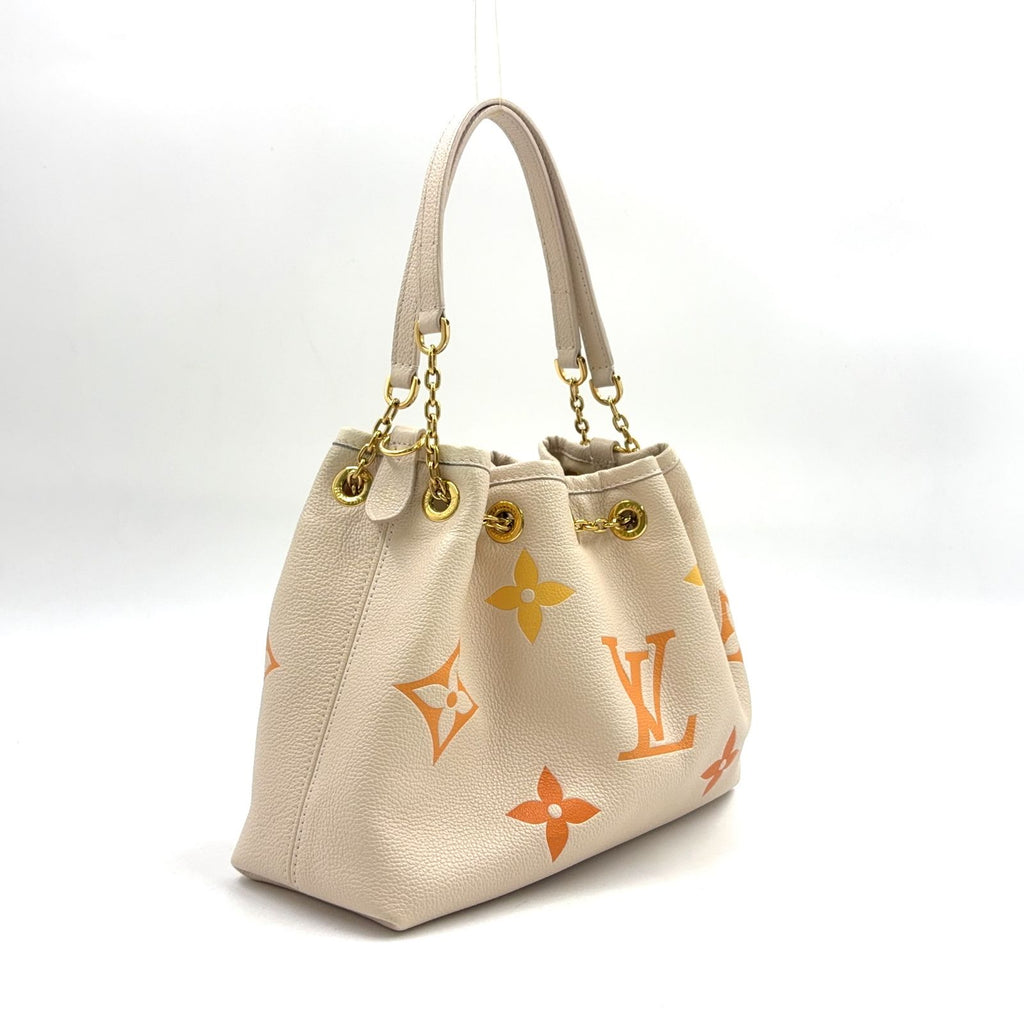 Louis Vuitton LV Summer Bundle Monogram Empreinte Leather Orange White Handbag — view 2