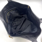 Saint Laurent Paris Icare Maxi Lambskin Black Tote Bag Gold — view 3