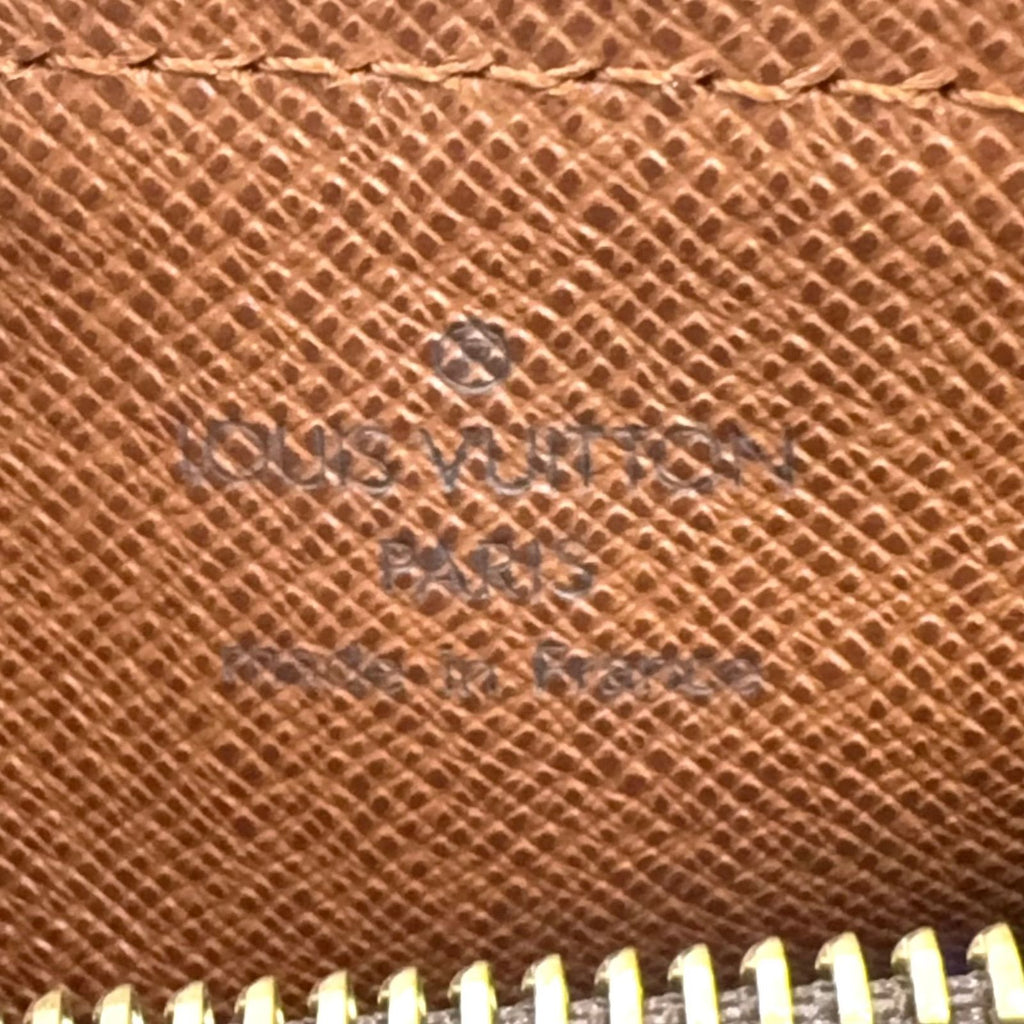 Louis Vuitton Papillon 30 Monogram Leather Brown Light Handbag Gold — view 4