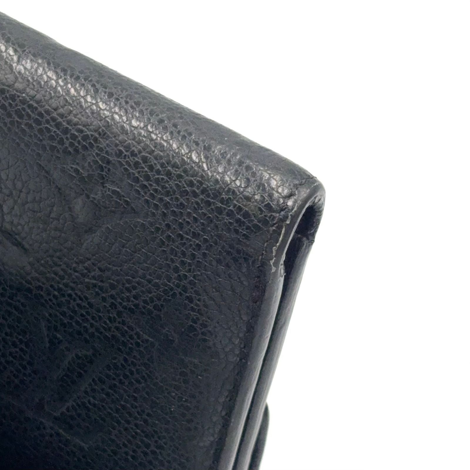 Louis Vuitton Portefeuille Compact Monogram Empreinte Noir Leather Black — view 7