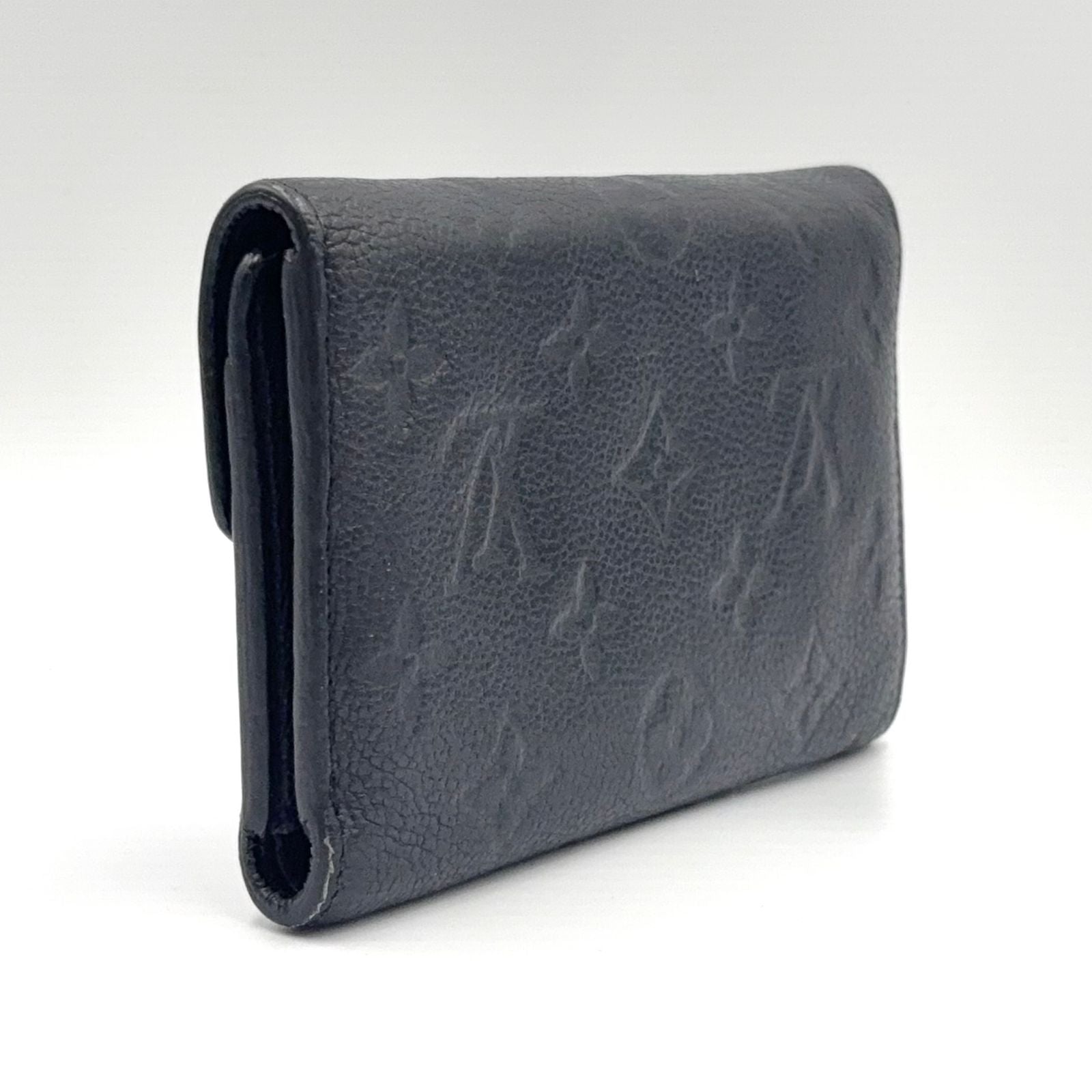 Louis Vuitton Portefeuille Compact Monogram Empreinte Noir Leather Black — view 2
