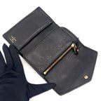 Louis Vuitton Portefeuille Compact Monogram Empreinte Noir Leather Black — view 3