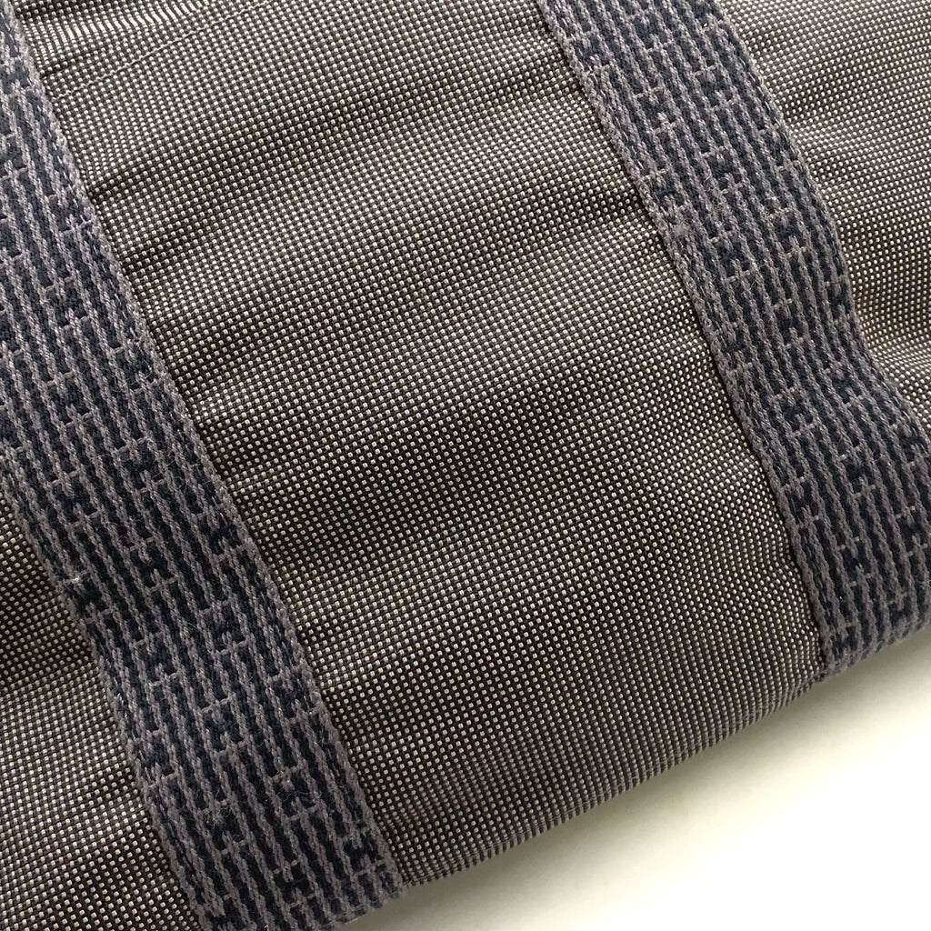Hermes Her Line Tote Bag MM Canvas Gray Silver — view 6