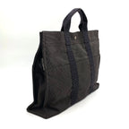 Hermes Her Line Tote Bag MM Canvas Gray Silver — view 2