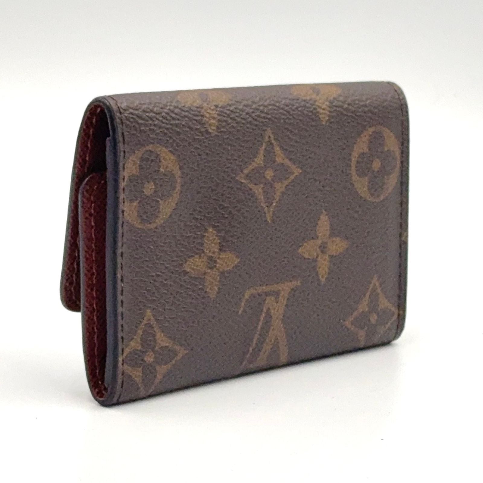 Louis Vuitton Multicles 6 Monogram Leather Brown Key Case Gold Key Holder — view 2