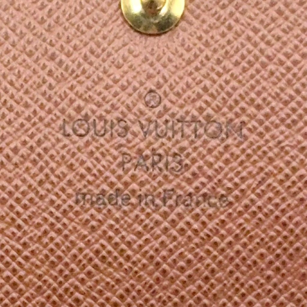 Louis Vuitton Multicles 6 Monogram Leather Brown Key Case Gold Key Holder — view 4