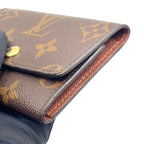 Louis Vuitton Multicles 6 Monogram Leather Brown Key Case Gold Key Holder — view 6