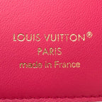 Louis Vuitton Portefeuille Capucines Compact Leather Pink Black Trifold Wallet — view 4