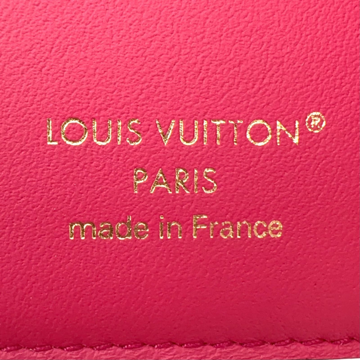 Louis Vuitton Portefeuille Capucines Compact Leather Pink Black Trifold Wallet — view 4
