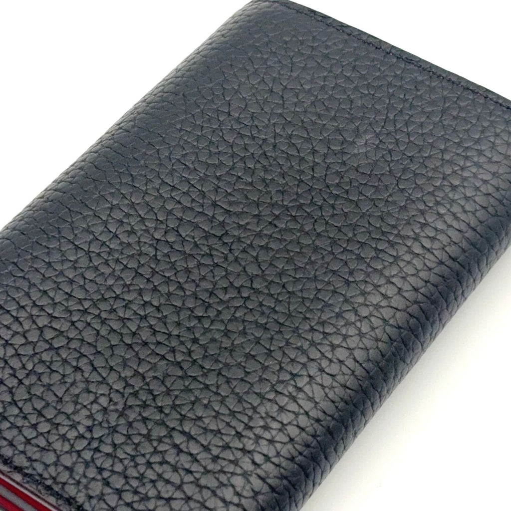 Louis Vuitton Portefeuille Capucines Compact Leather Pink Black Trifold Wallet — view 5