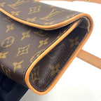 Louis Vuitton Pochette Florentine Monogram Strap XS Leather Brown Light — view 6
