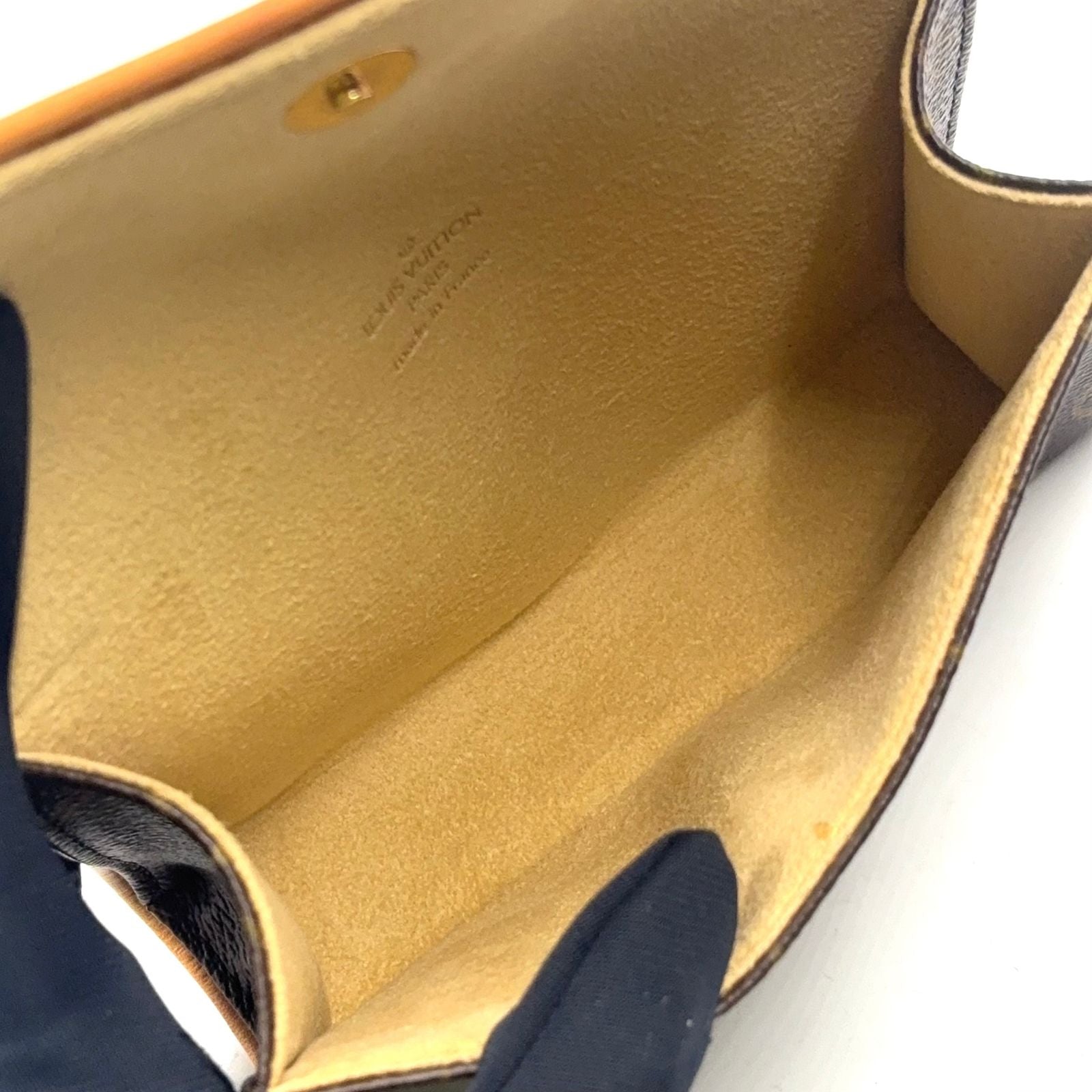 Louis Vuitton Pochette Florentine Monogram Strap XS Leather Brown Light — view 3