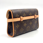 Louis Vuitton Pochette Florentine Monogram Strap XS Leather Brown Light — view 2