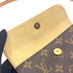 Louis Vuitton Pochette Florentine Monogram Strap XS Leather Brown Light — view 8
