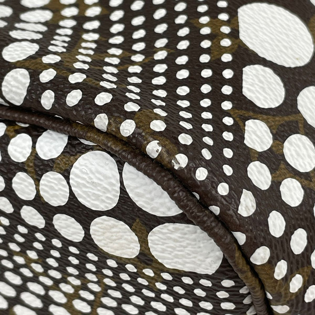 Louis Vuitton Neverfull MM Tote Yayoi Kusama Pumpkin Dot Shoulder Bag Monogram — view 3