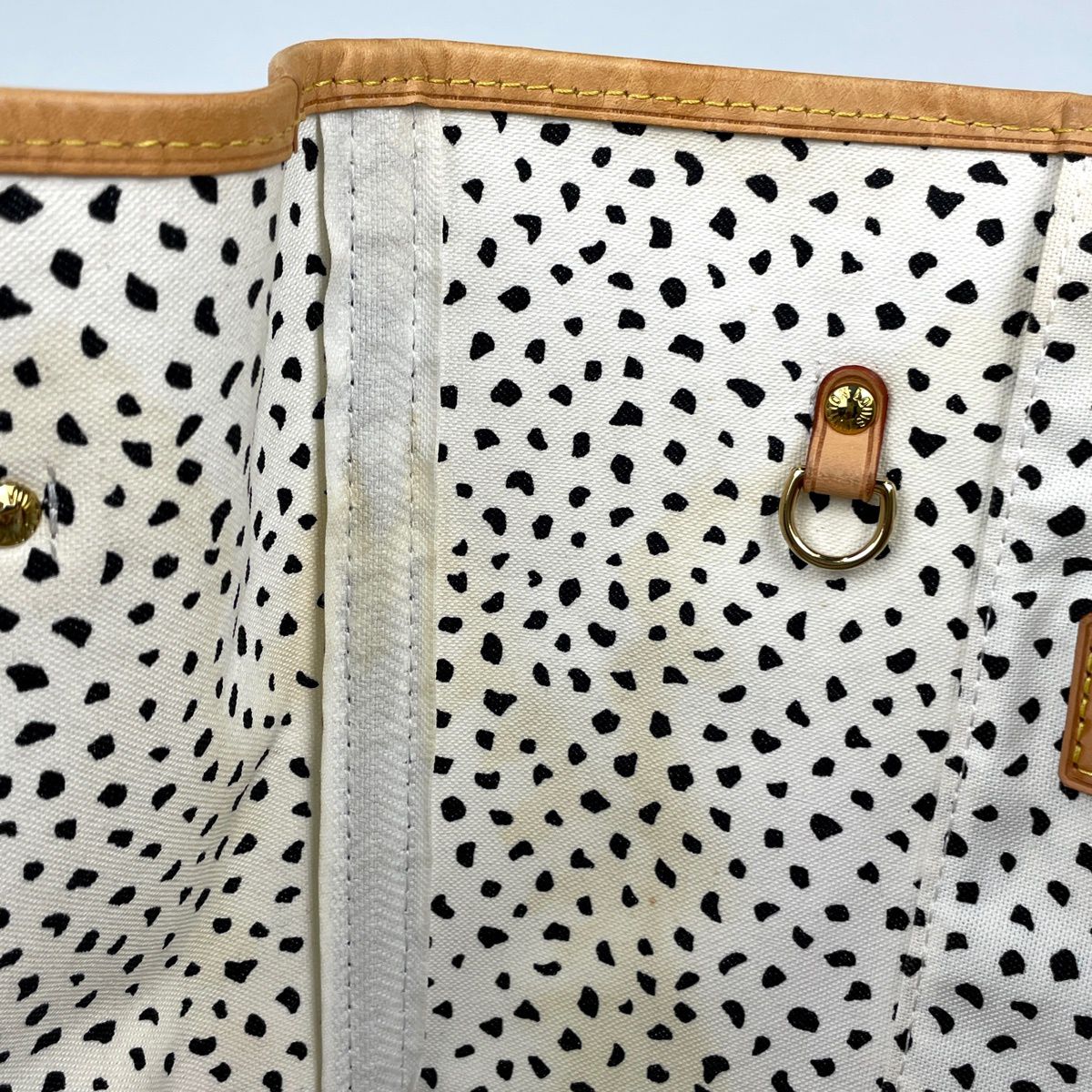 Louis Vuitton Neverfull MM Tote Yayoi Kusama Pumpkin Dot Shoulder Bag Monogram — view 8
